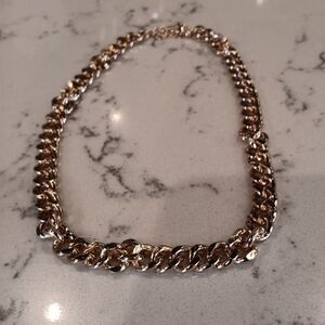 NEW ELEGANT CHOKER STYLE Gold Chain Necklace